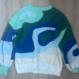 Colorful sweater, small/medium size